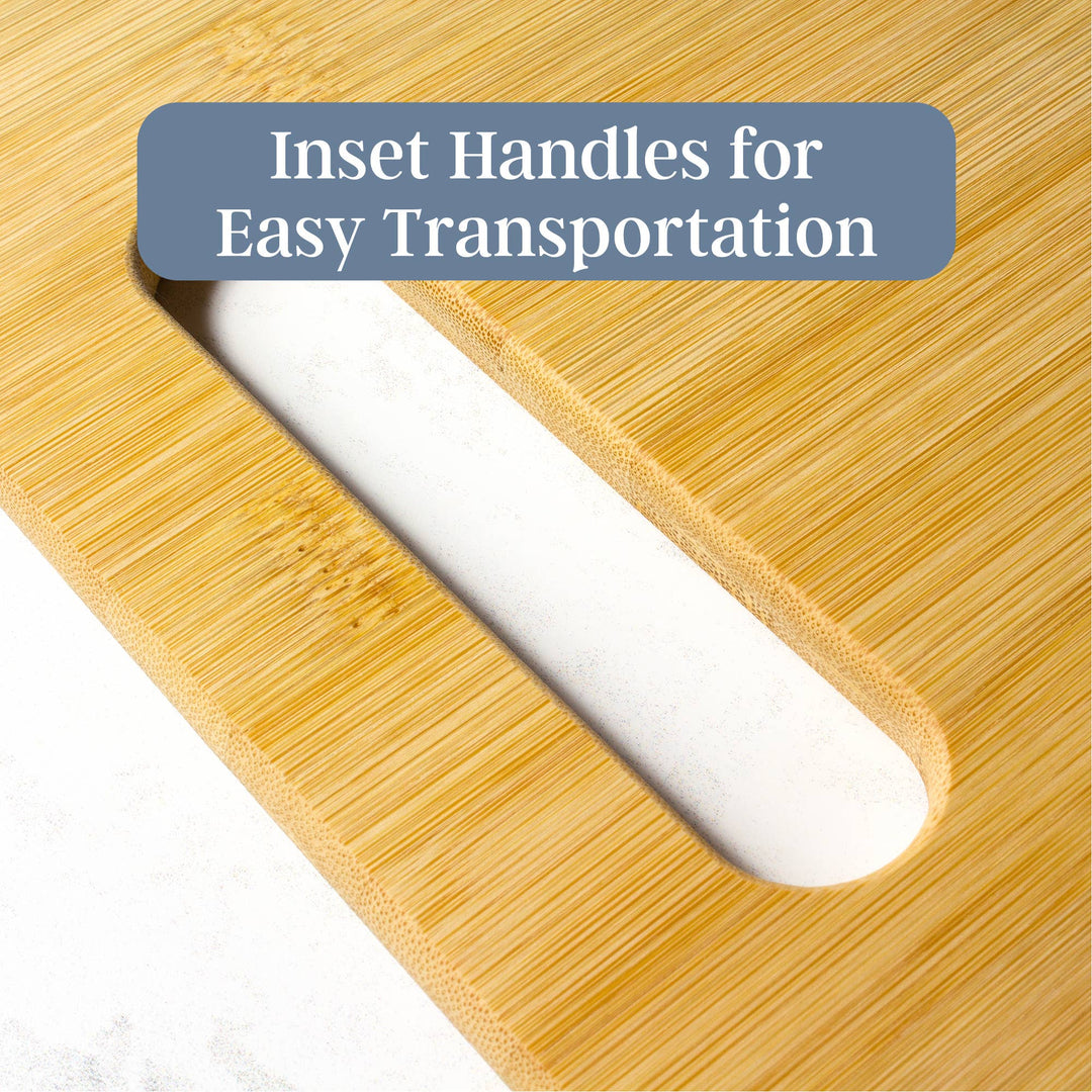 Totally Bamboo Home 3-Piece Bamboo Cutting Board Set