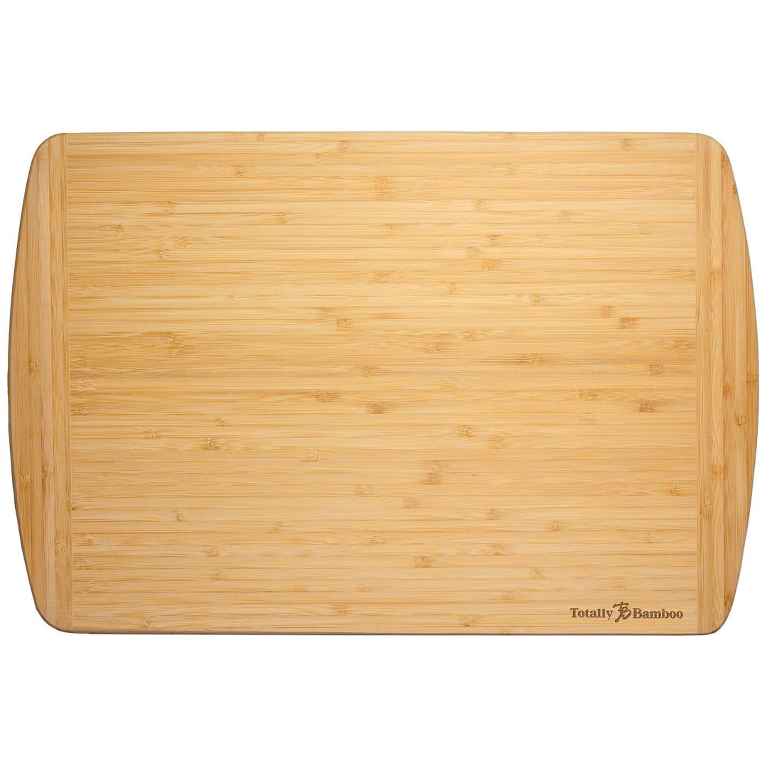 Totally Bamboo Home Malibu Groove Bamboo Cutting Board with Juice Groove