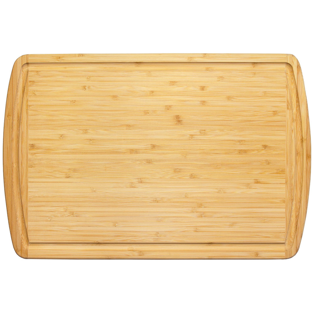 Totally Bamboo Home Malibu Groove Bamboo Cutting Board with Juice Groove