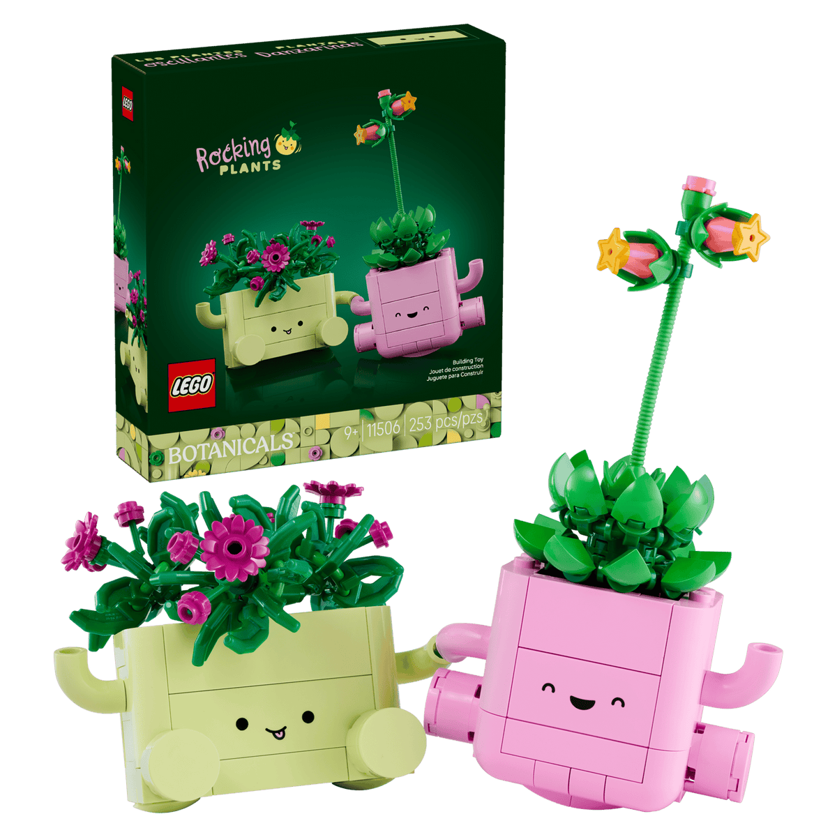 Toyhouse LLC STEM Botanicals Rocking Plants | LEGO