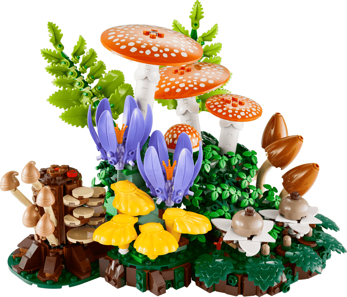 Toyhouse LLC STEM Botanicals Woodland Mushrooms | LEGO