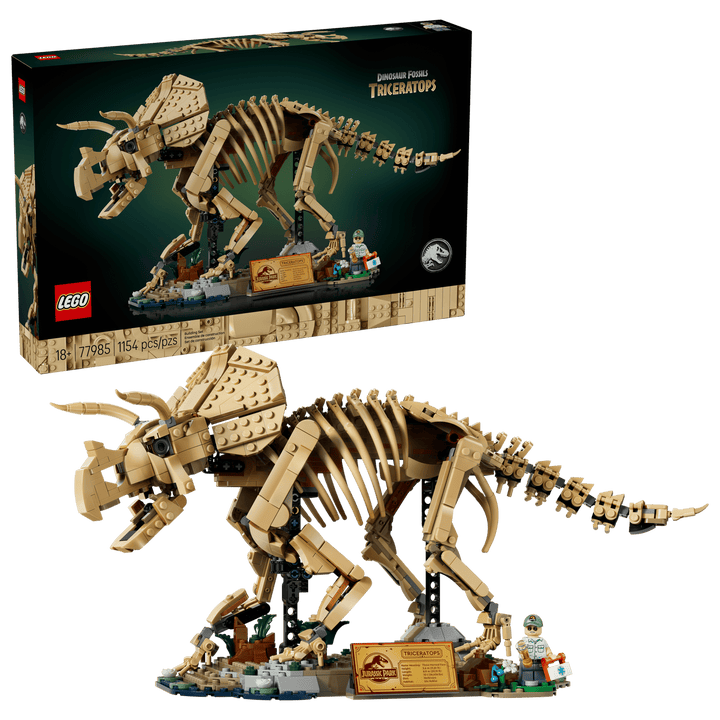 Toyhouse LLC STEM Jurassic World Dinosaur Fossils: Triceratops | LEGO