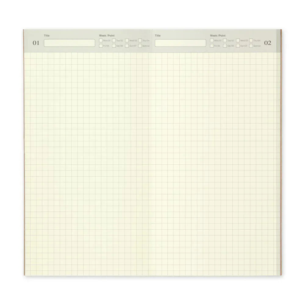 Traveler's Company Paper Traveler's Notebook - 005 Free Diary