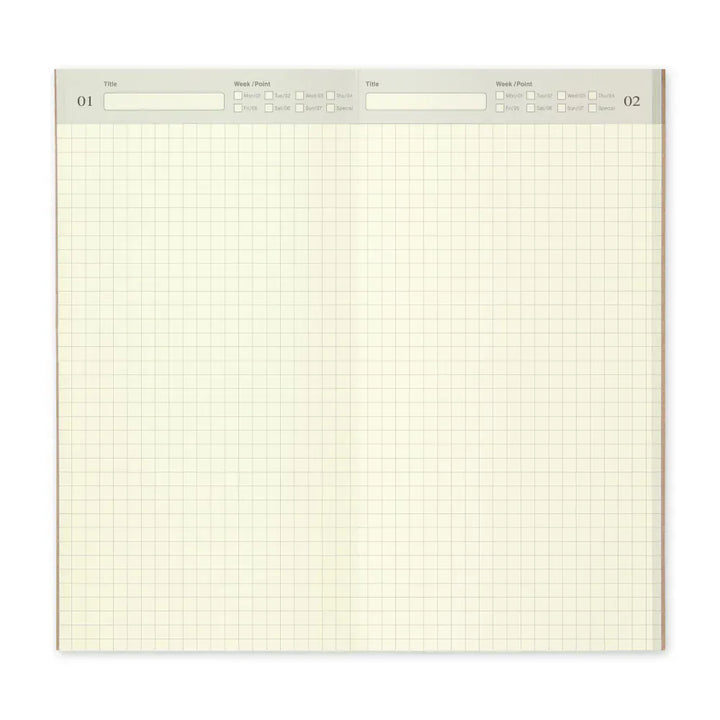 Traveler's Company Paper Traveler's Notebook - 005 Free Diary