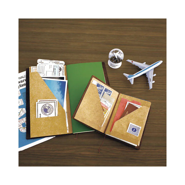 Traveler's Company Paper Traveler's Notebook - 010 Kraft Paper Folder (Passport Size)