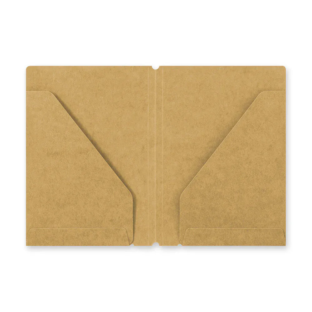 Traveler's Company Paper Traveler's Notebook - 010 Kraft Paper Folder (Passport Size)