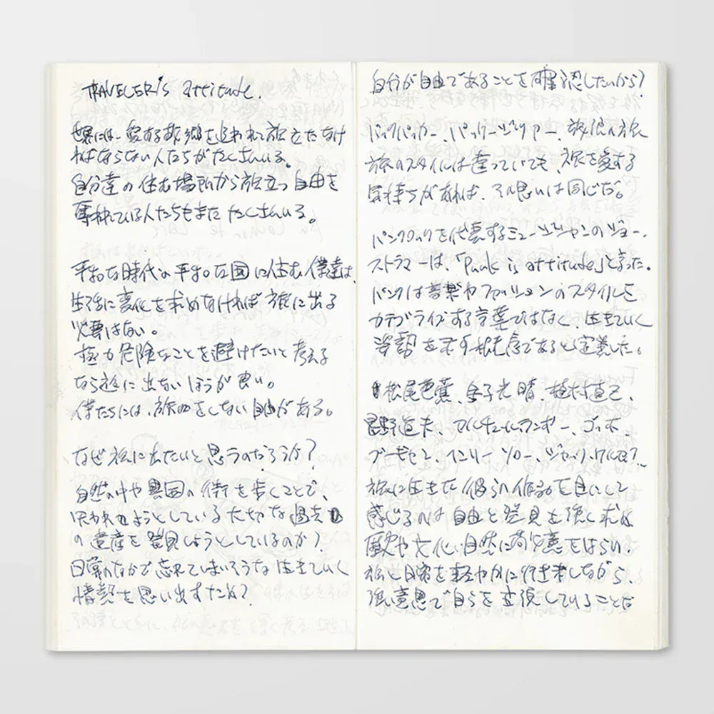 Traveler's Company Paper Traveler's Notebook - 013 Lightweight Paper Notebook