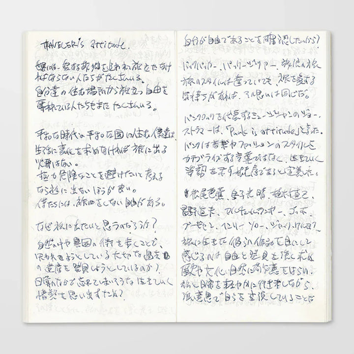 Traveler's Company Paper Traveler's Notebook - 013 Lightweight Paper Notebook