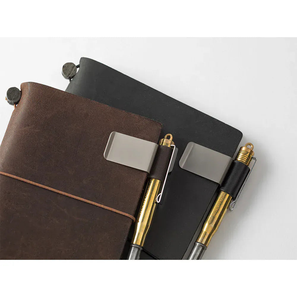 Traveler's Company Paper Traveler's Notebook - 016 Pen Holder Brown
