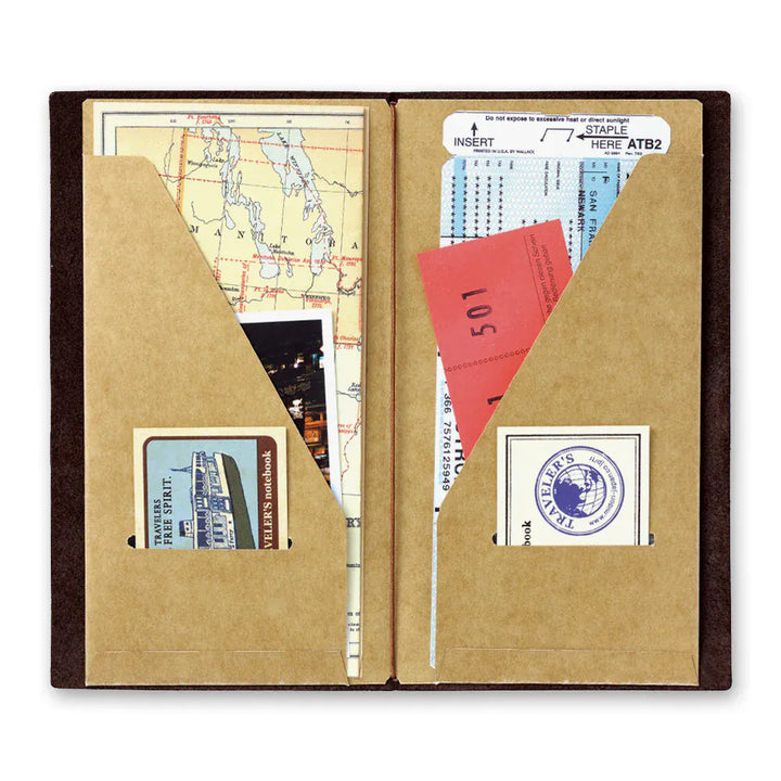 Traveler's Company Paper Traveler's Notebook - 020 Kraft Paper Folder