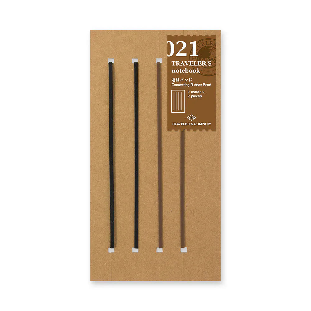 Traveler's Company Paper Traveler's Notebook - 021 Connecting Rubber Band (Regular Size)