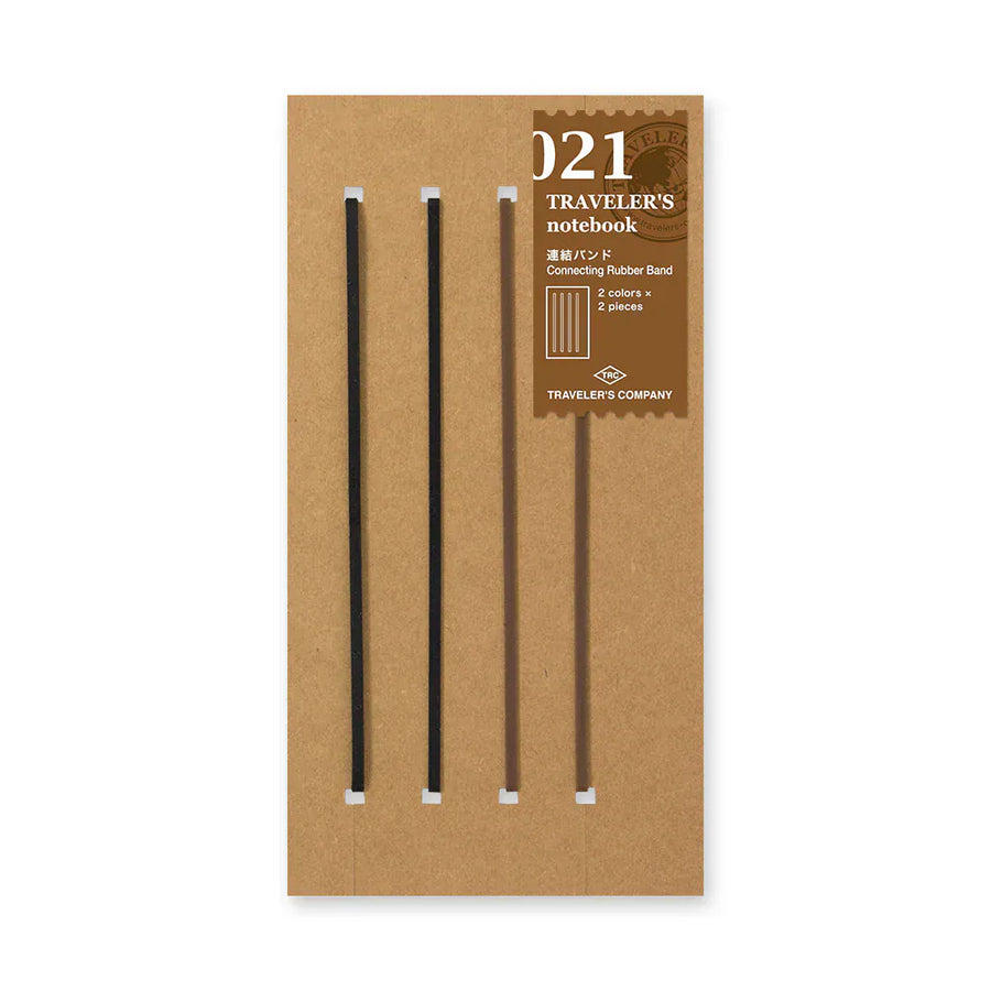 Traveler's Company Paper Traveler's Notebook - 021 Connecting Rubber Band (Regular Size)