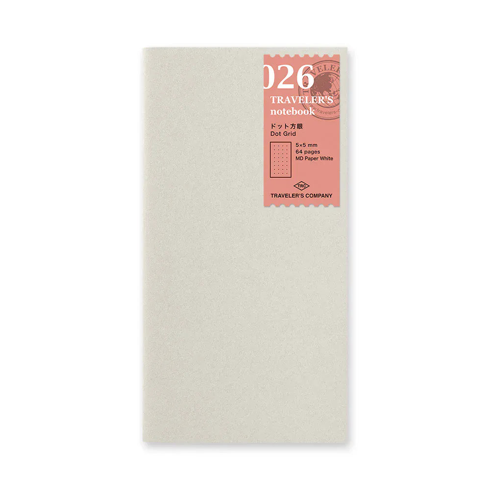 Traveler's Company Paper Traveler's Notebook - 026 Refill Dot Grid