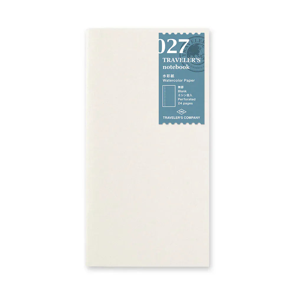Traveler's Company Paper Traveler's Notebook - 027 Watercolor Paper