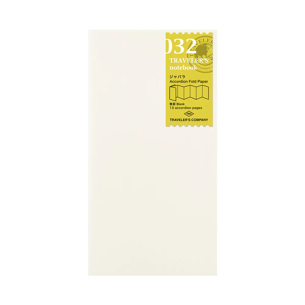 Traveler's Company Paper Traveler's Notebook - 032 Accordion Fold Paper