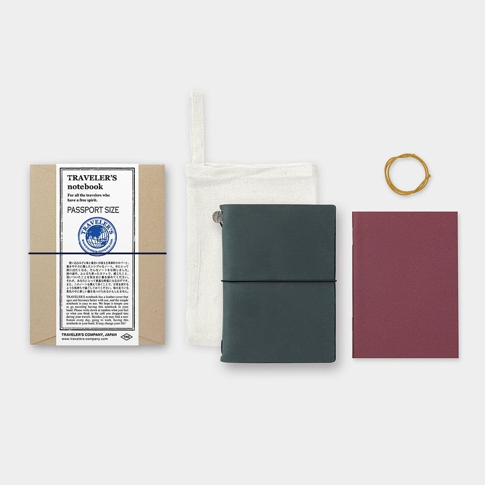 Traveler's Company Paper Traveler's Notebook - Blue (Passport)