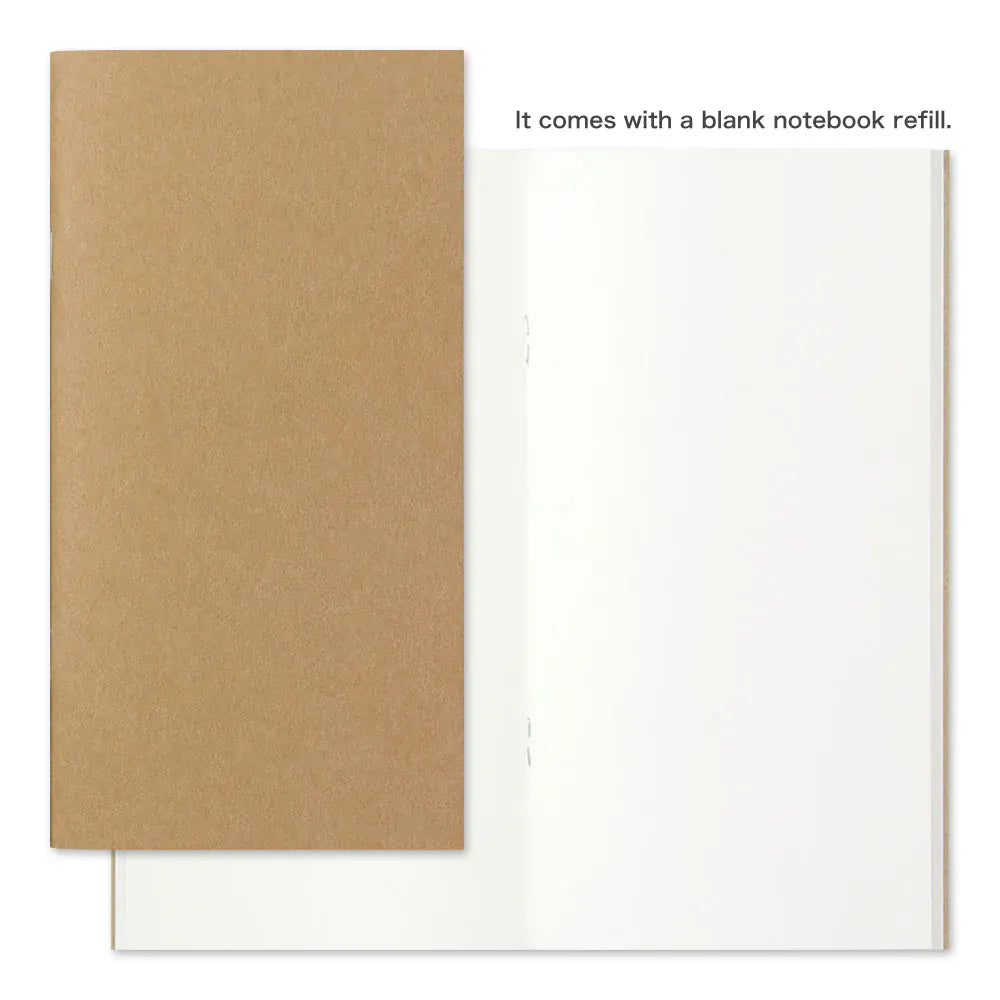 Traveler's Company Paper Traveler's Notebook - Blue (Regular)