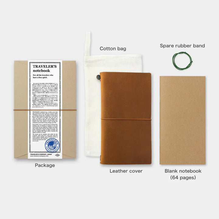 Traveler's Company Paper Traveler's Notebook - Camel (Regular)