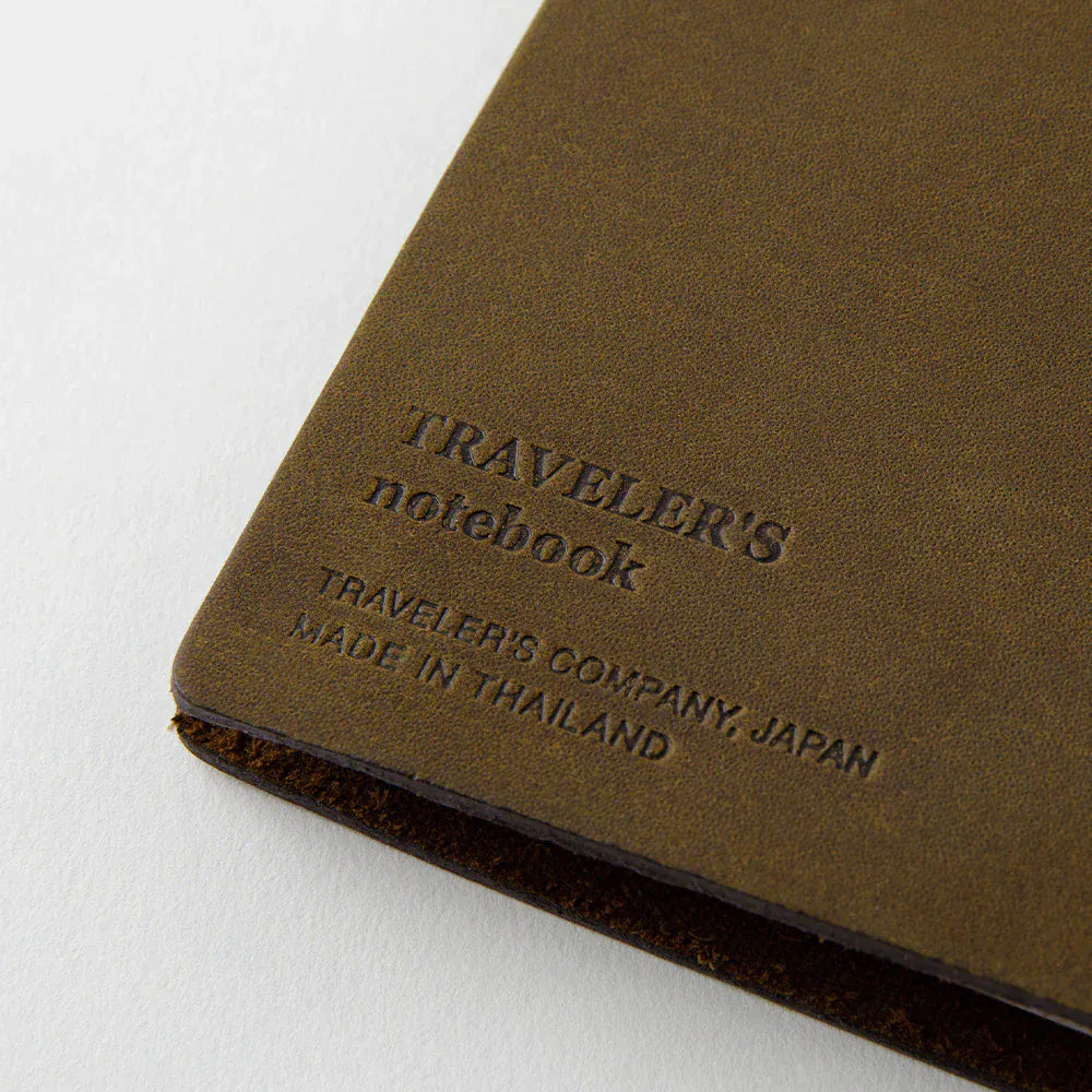 Traveler's Company Paper Traveler's Notebook - Olive (Regular)
