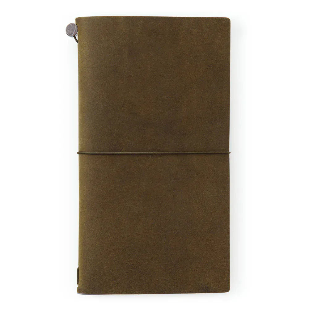 Traveler's Company Paper Traveler's Notebook - Olive (Regular)