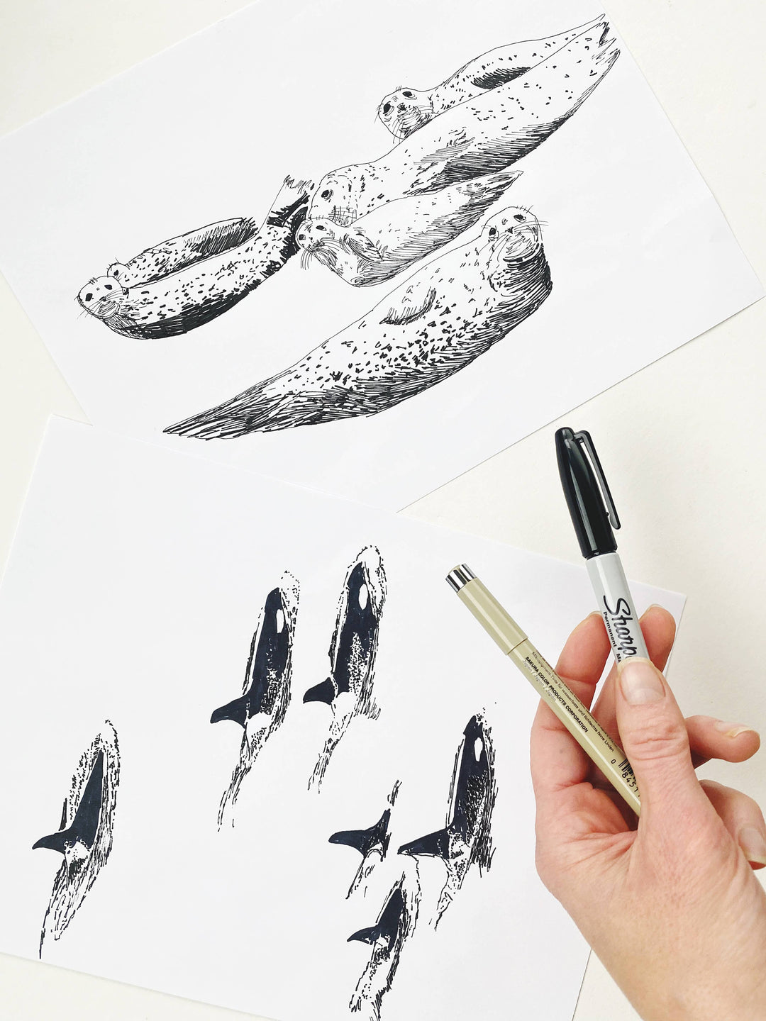 Turn-of-the-Centuries Home 8 x 10 Point Defiance Park Art Map Tacoma WA: Horizontal Print