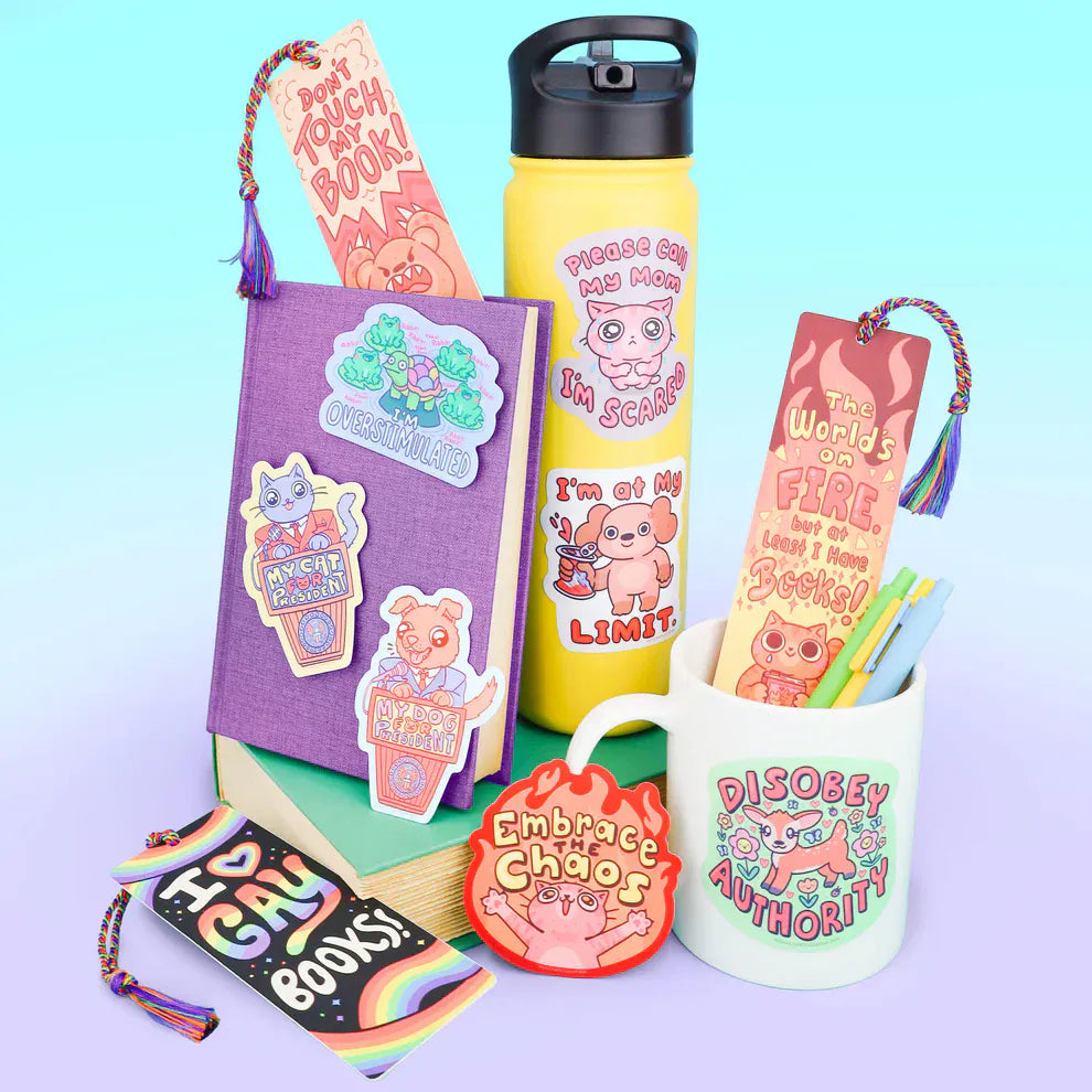 Turtle's Soup Stickers Overstimulated Vinyl Sticker | Turtle's Soup