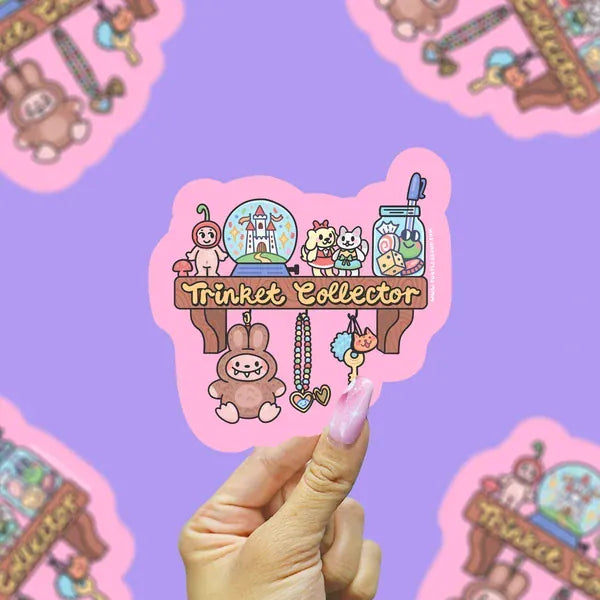 Turtle's Soup Stickers Trinket Collector Shelf Vinyl Sticker | Turtle's Soup