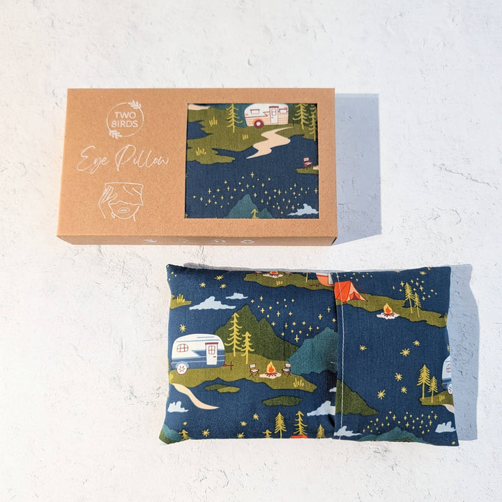 Two Birds Eco Shop Lavender Weighted Aromatherapy Eye Pillow - Campfire Stories