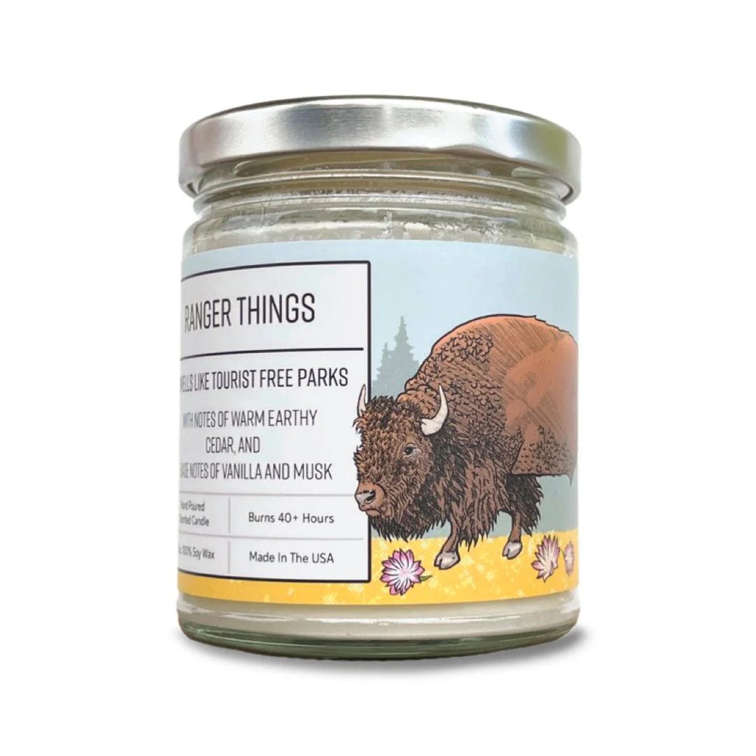 Two Little Fruits Candle Cedar Soy Wax Candle - 8 oz