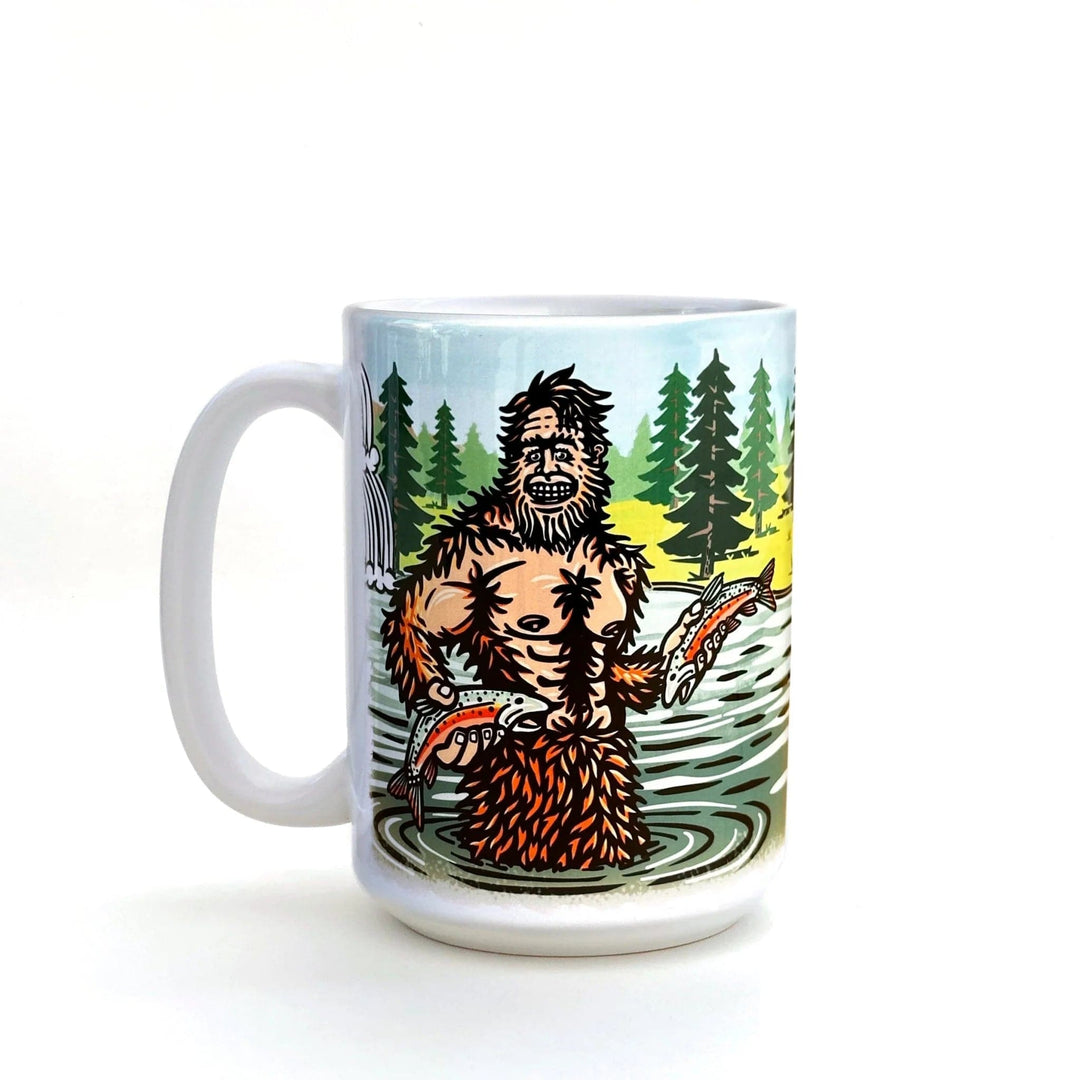 Two Little Fruits Mug Sasquatch Coffee Mug