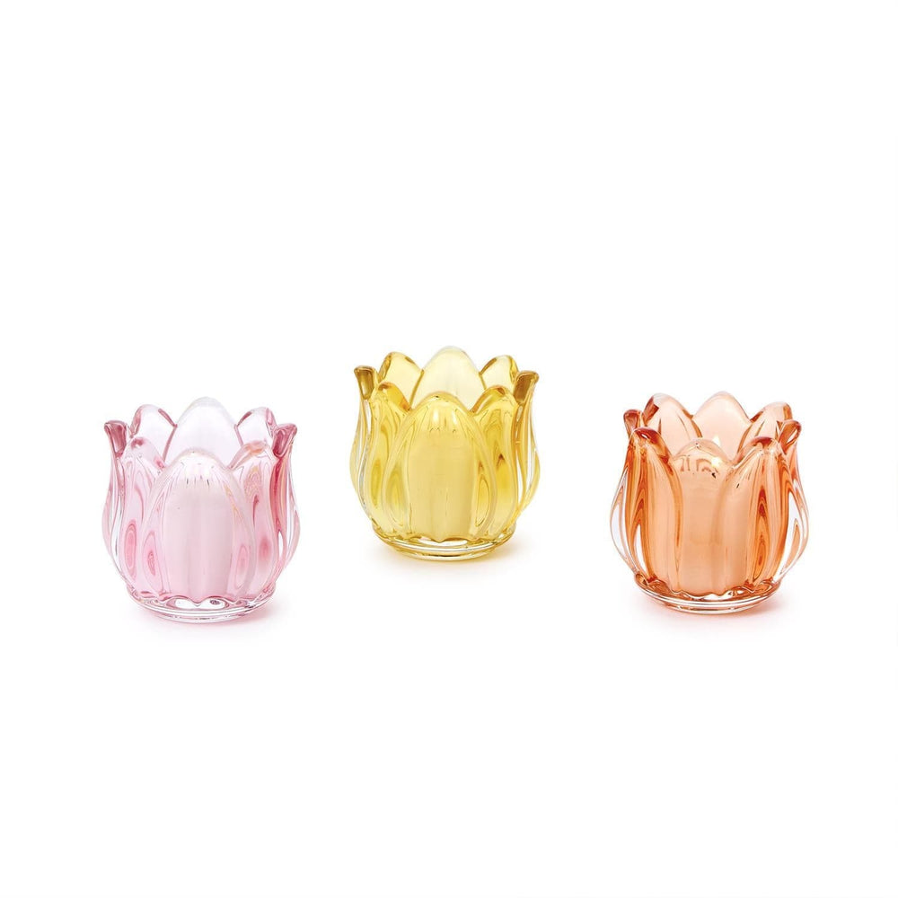 Two's Company Candle Holder Tulip Tealight Candleholder