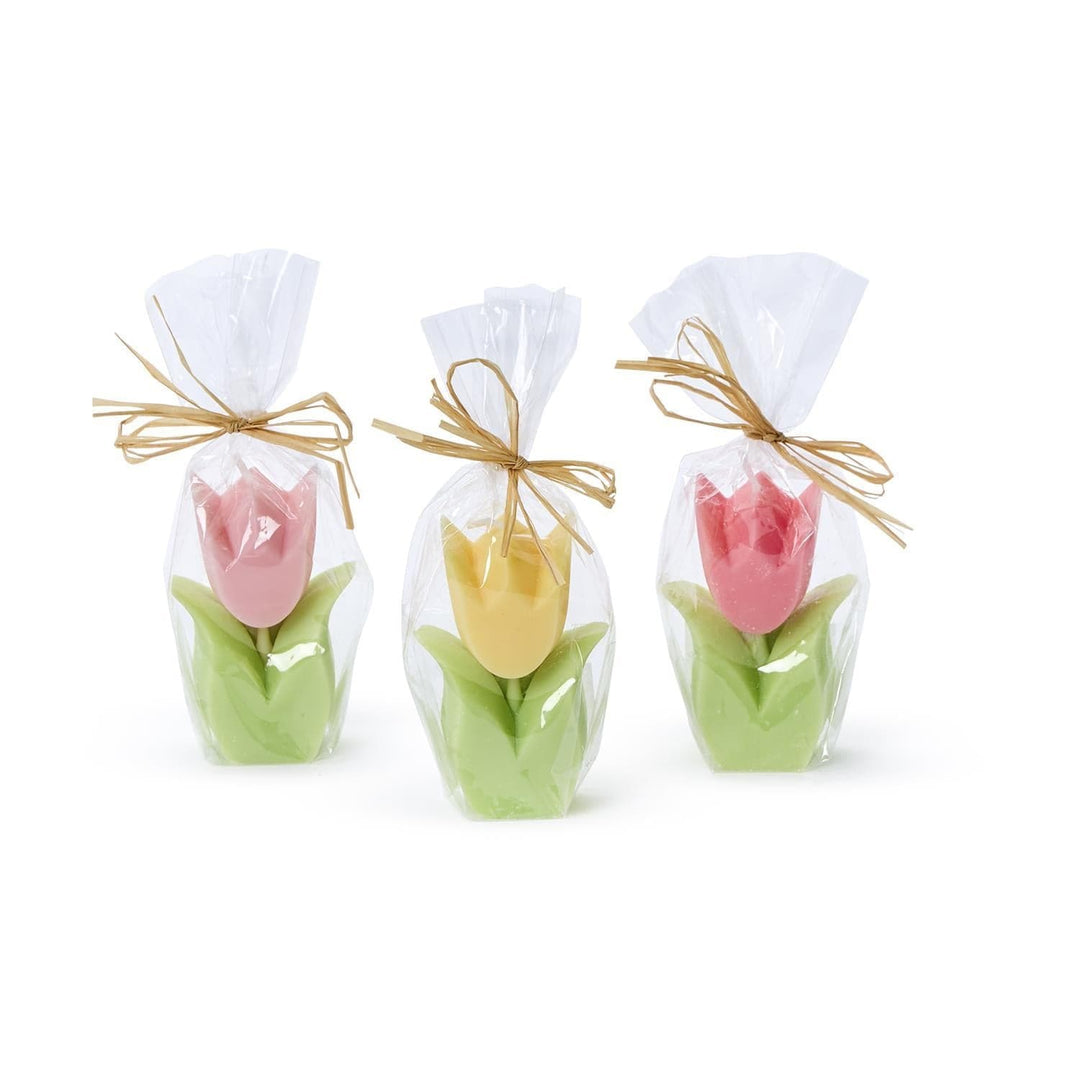 Two's Company Candle Tulip Garden Hand-Crafted Candle