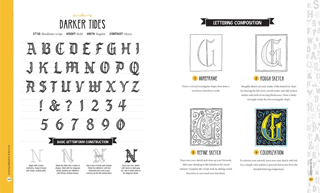 Union Square & Co Book Lettering Alphabets & Artwork