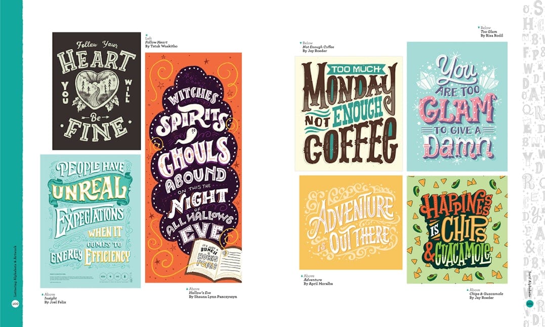 Union Square & Co Book Lettering Alphabets & Artwork