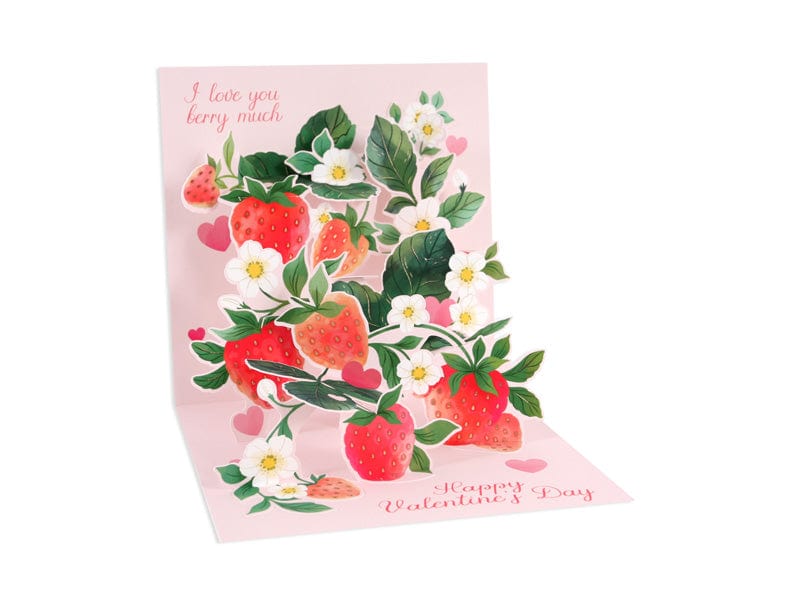 Up With Paper Card Love You Berry Much Pop-Up Card