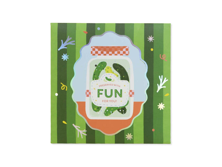 Up With Paper Cards Dill-Lightful Birthday Pop-Up Card