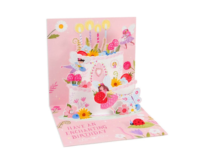 Up With Paper Cards Fairy Cake Pop-Up Card
