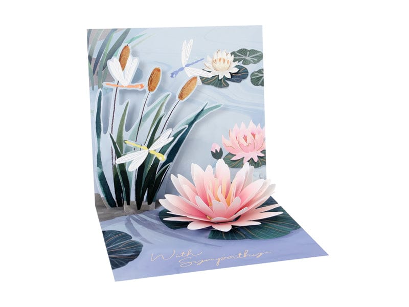 Up With Paper Cards With Sympathy Pop-Up Card