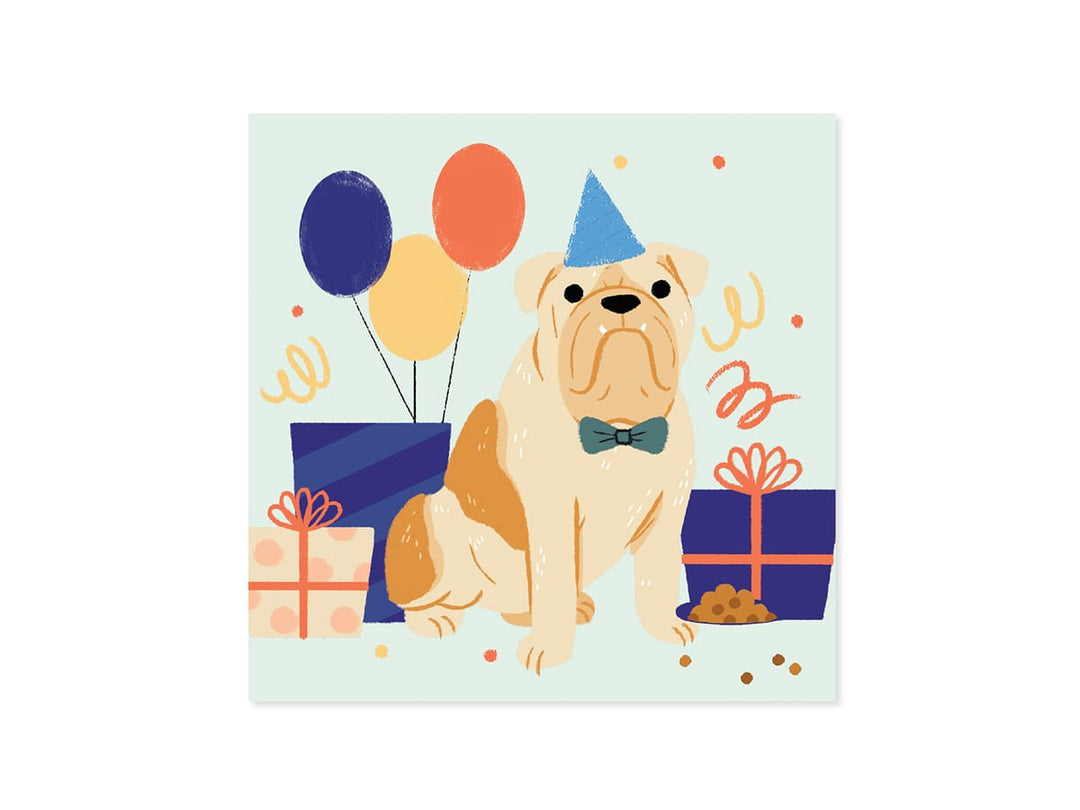 Up With Paper Cards Woof Party w/Lights Pop-Up Card