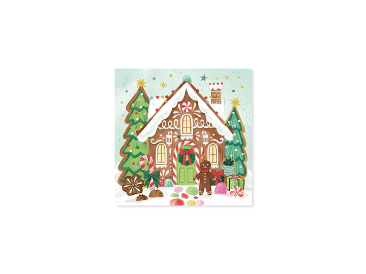 Up With Paper Holiday Gingerbread Mini Holiday Pop-Up Card