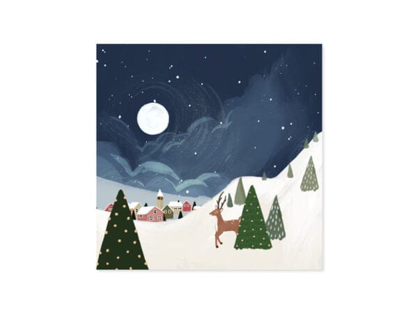 Up With Paper Holiday Santa's Sleigh Pop-Up Card