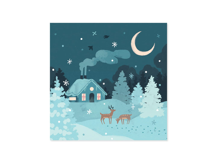 Up With Paper Holiday Snowglobe Dome Holiday Pop-Up Card