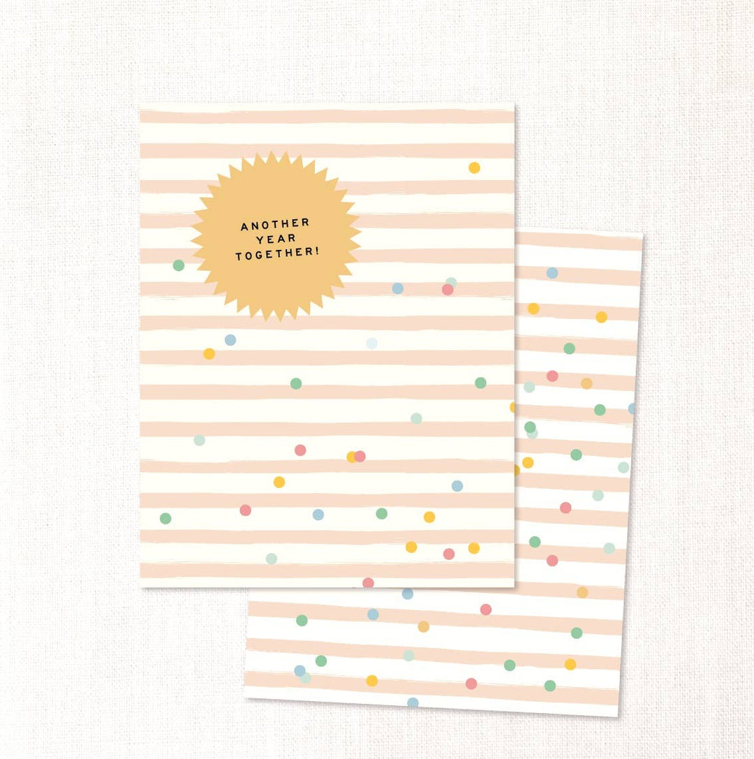 Urbanic Goods Cards Another year together! card