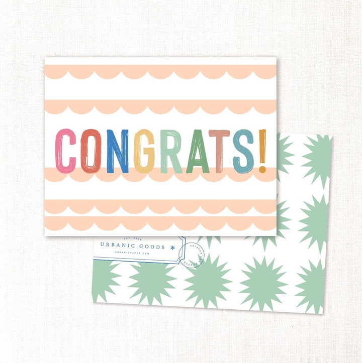 Urbanic Goods Congrats! card