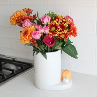 Pinstripes Utensil Crock | Nora Fleming