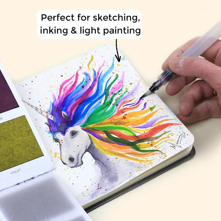 Viviva Colors Gifts A5 Ivory Sketchbook - 240 GSM for Coloring & Sketching