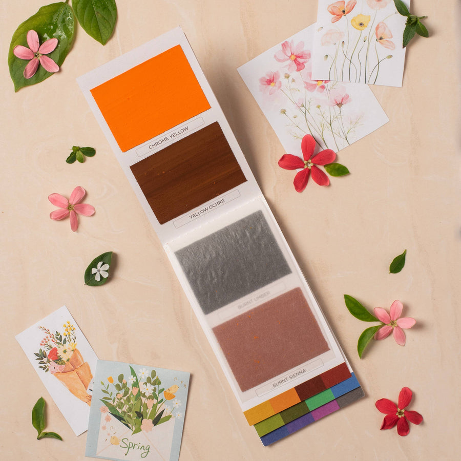 Viviva Colors Gifts Original Colorsheets - 16 Handmade Watercolors
