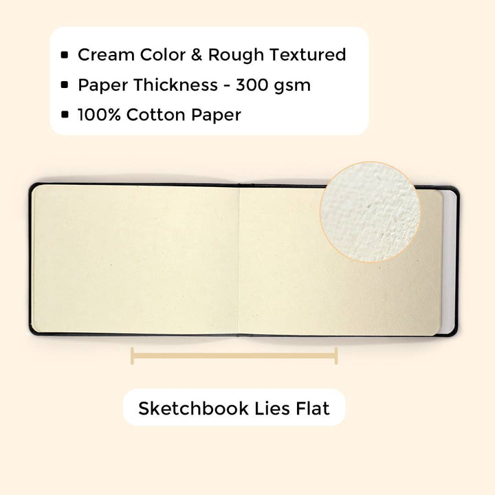 Viviva Colors Gifts Sketchbooks - A6 Cotton - 100% cotton handmade paper