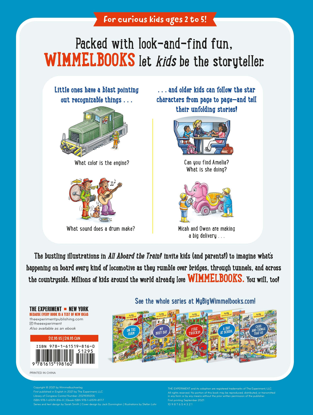 W.W. Norton & Company Book My Big Wimmelbook - All Aboard the Train!