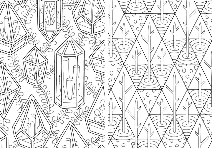 W. W. Norton Company Gifts The Mindfulness Journeys Coloring Book: Get Lost in an Adult Coloring Adventure